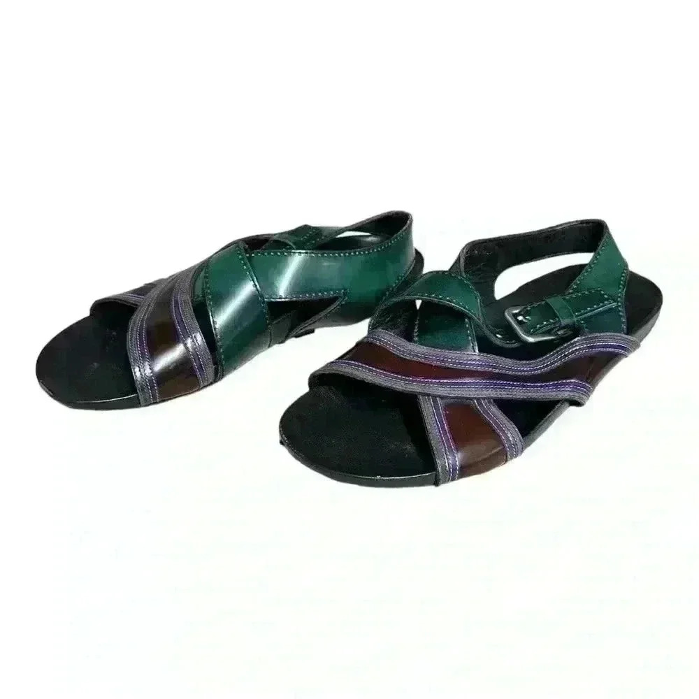 Prada Leather  Sandals Spring 2008 Runway